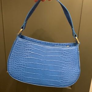 Abercrombie & Fitch Blue “Leather” Bag